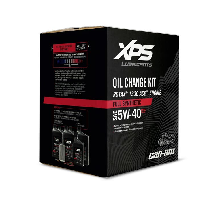 4T 5W-40 Full Synthetic Oil Change Kit for Rotax 1330 engine.3