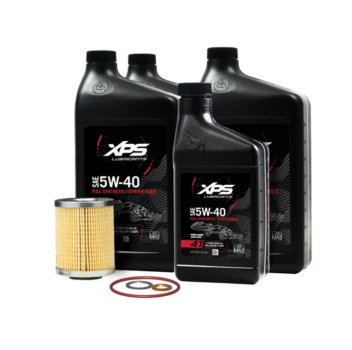 4T 5W-40 Full Synthetic Oil Change Kit for Rotax 450 cc or less engine, Open