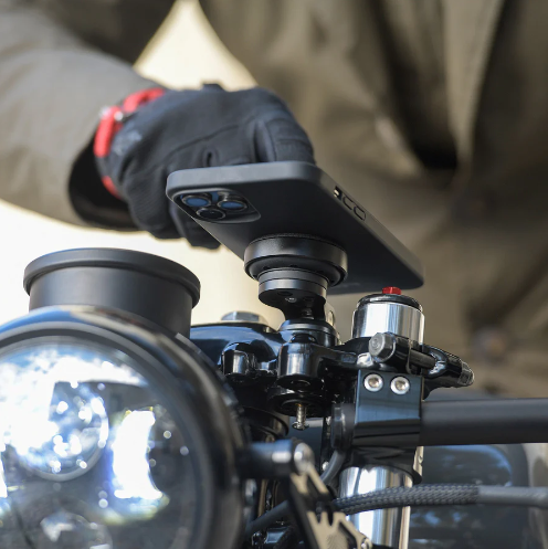 Anti Vibration Mount, Viewed On Motorcycle