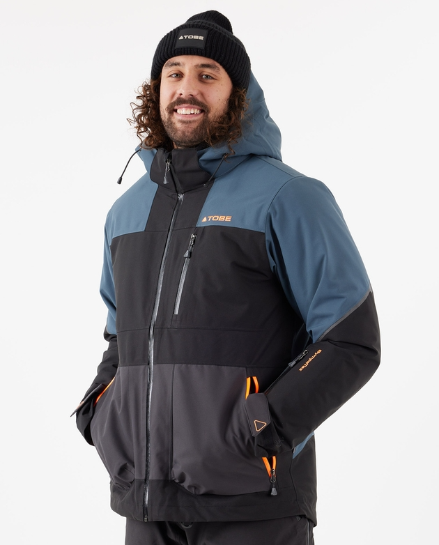 Arctos Jacket-Orion Blue, Front View