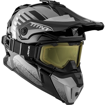 CKX Titan Original Helmet - Trail and Backcountry Avid - Included 210° Goggles