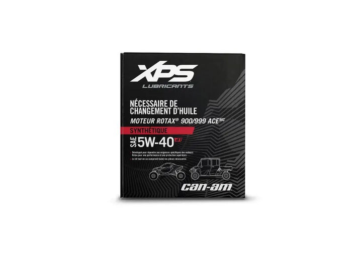 Can-Am XPS 4T 5W-40 Full Synthetic Oil Change Kit for Rotax 900/999 ACE engine*