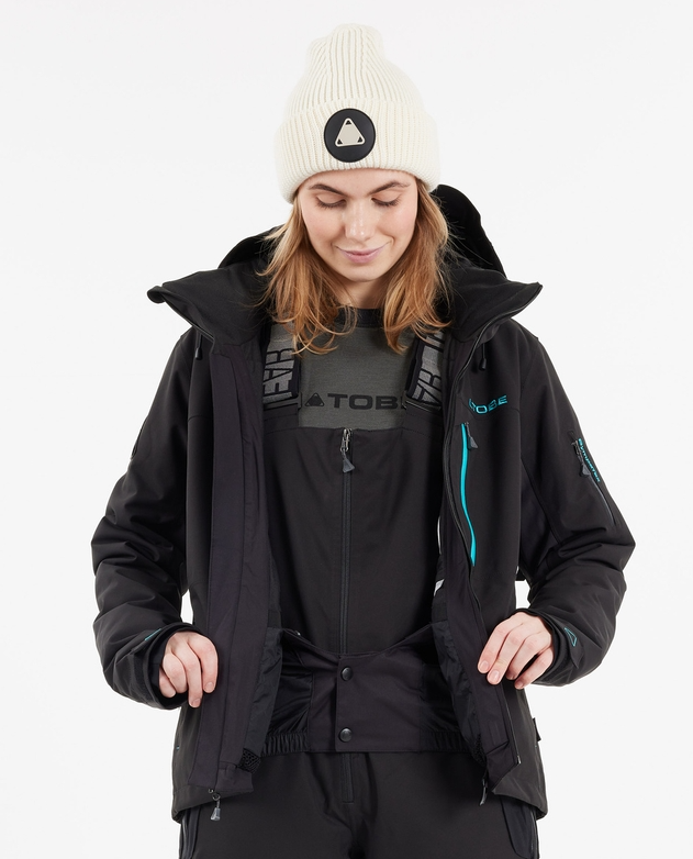 Cappa Jacket, Front View Unzipped