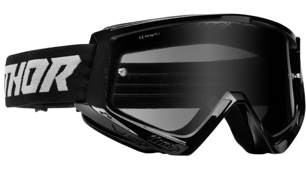 Combat Sand Racer Goggles - Black Gray