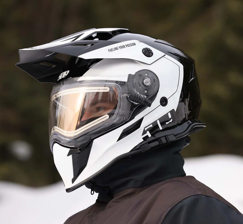 Delta R3L Ignite Helmet-Storm Chaser 24.2, On Model