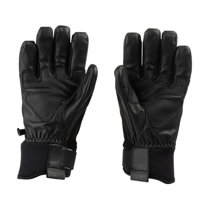 Freeride Gloves - Black Gum, Back