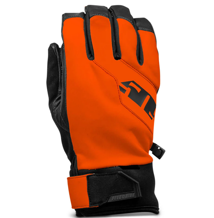 Freeride Gloves-Orange, Front