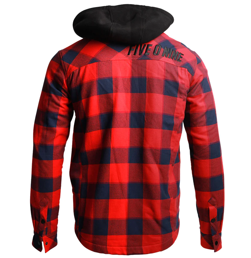 Groomer Flannel Shirt, Back View
