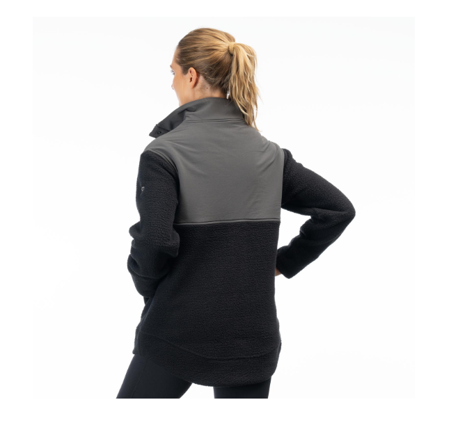 High Pile Mountain Fleece Jacket, Back View