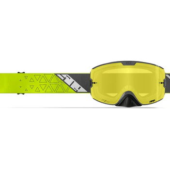 Kingpin Fuzion Offroad Goggles - Hi Vis Gray