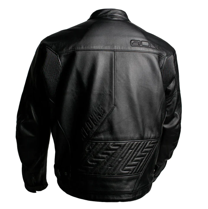 @One Leather Jacket, Back
