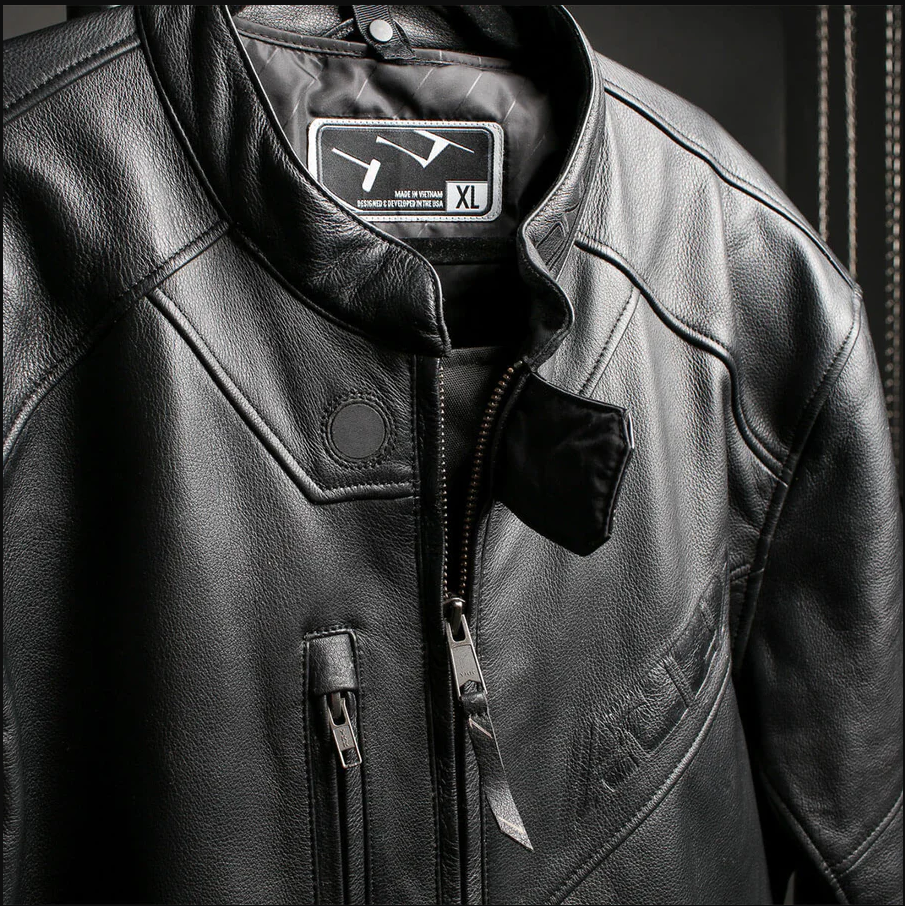 @One Leather Jacket, Zipper