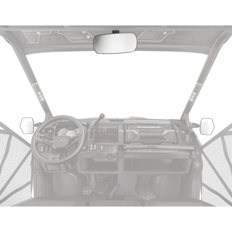 Panoramic Center Mirror, Installed