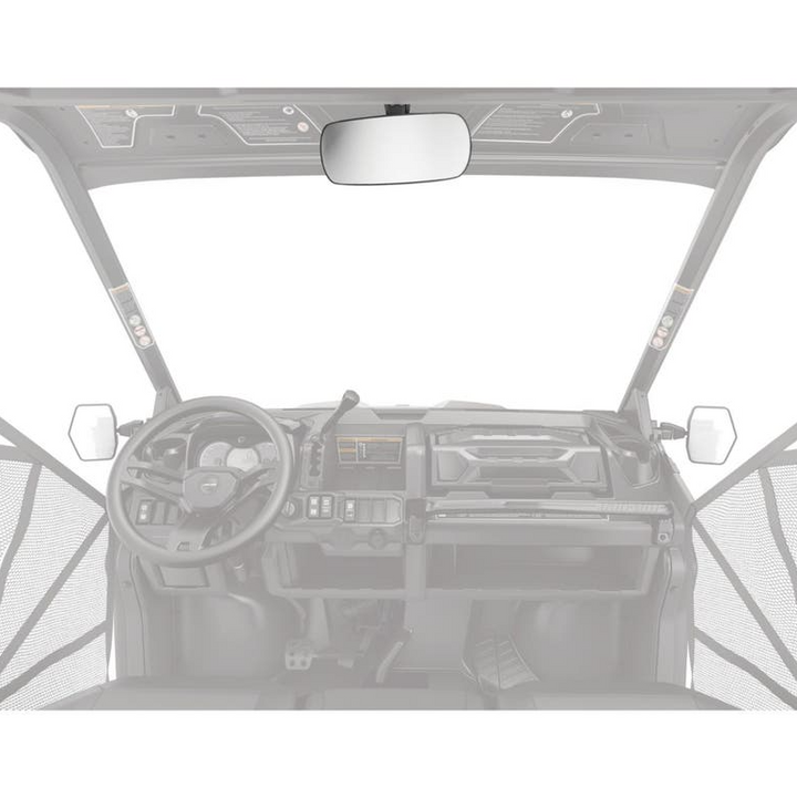Panoramic Center Mirror, Installed
