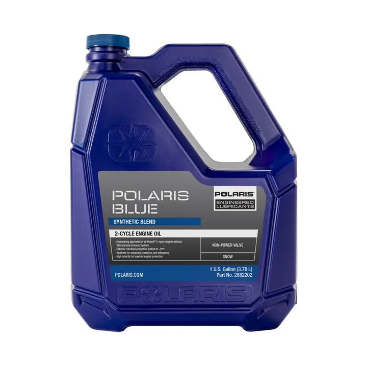 Polaris Blue Synthetic Blend 2-Cycle Oil, 2-Stroke Engines