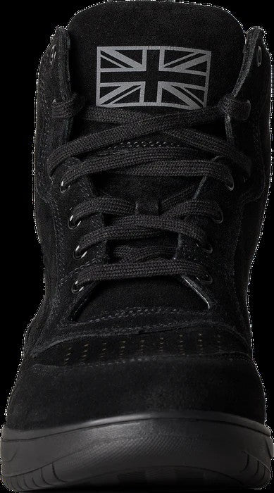 HI-TOP Moto Sneaker CE Boot Black Suede