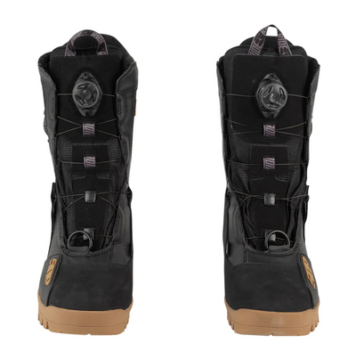 Raid Double Boa Boots - Black Gum, Front