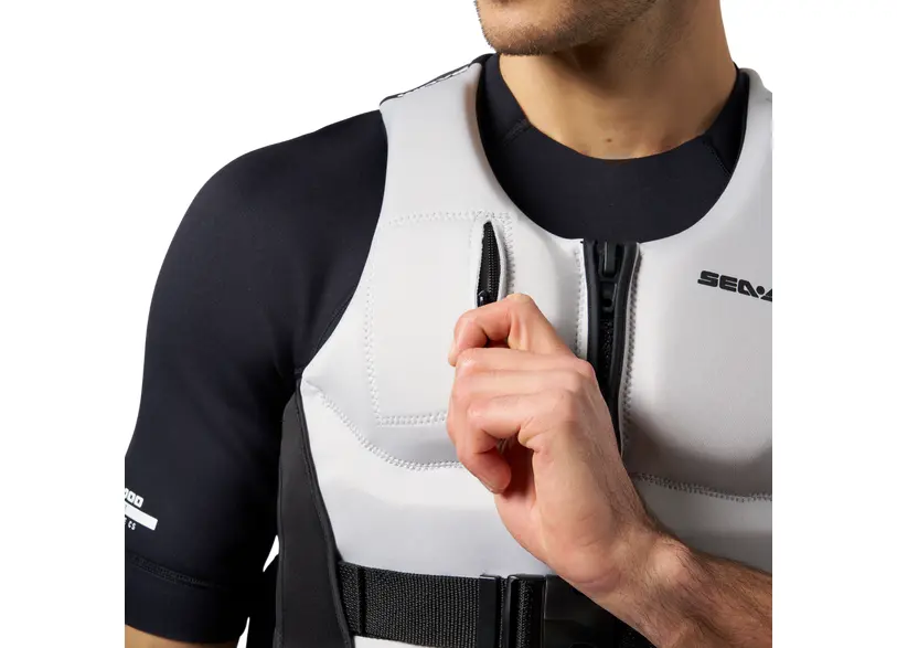 Close-up of Sea-Doo Wave Grip chest pocket