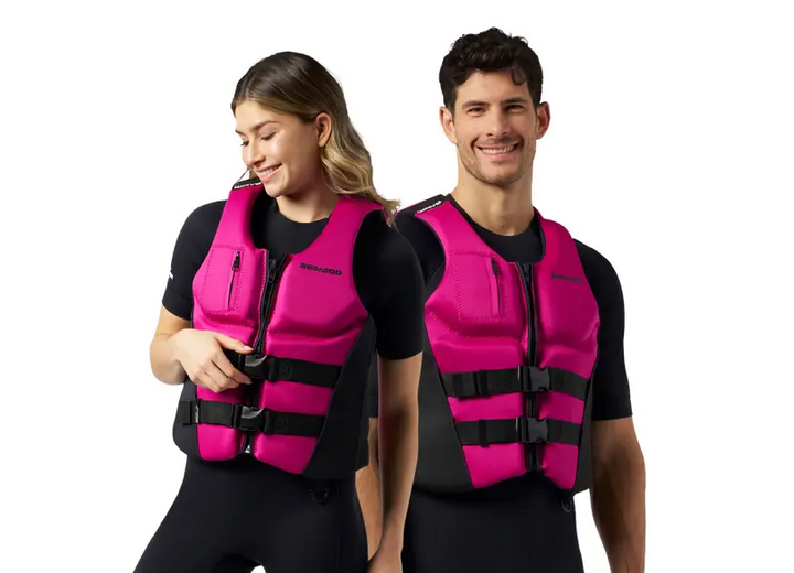 Sea-Do Wave Unisex PFD Front View - Pink