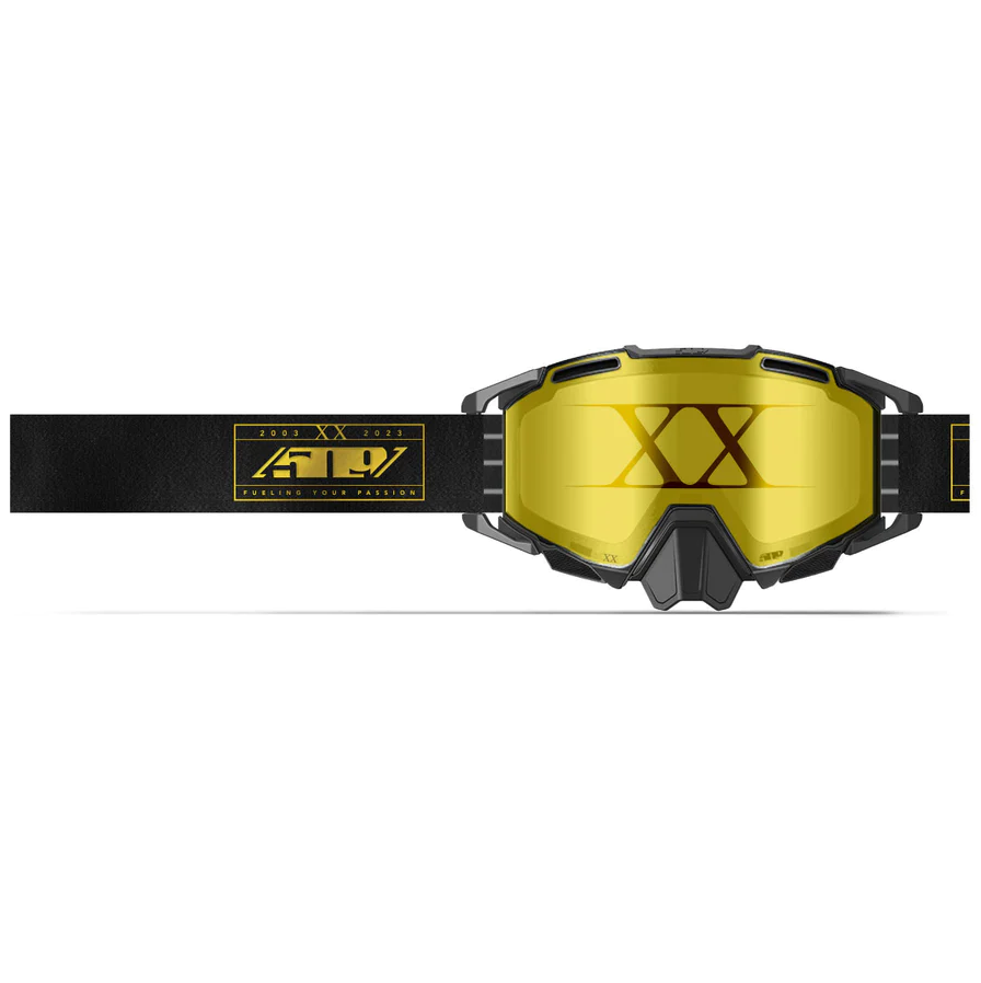 Sinister X7 Goggle - Gold Black