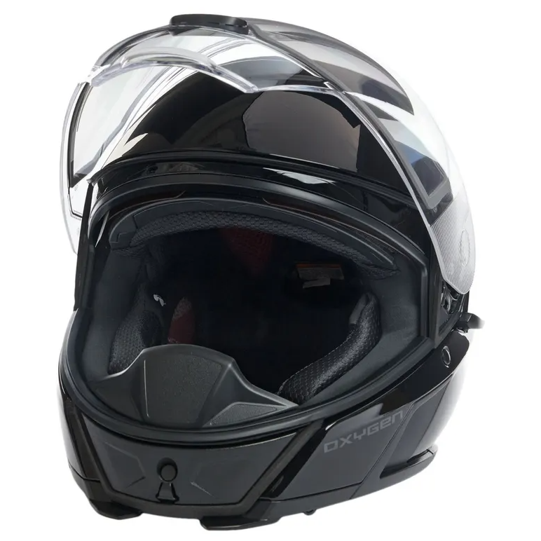 Ski-Doo Oxygen Flow Heated Helmet with Electric Visor (DOT), Open View