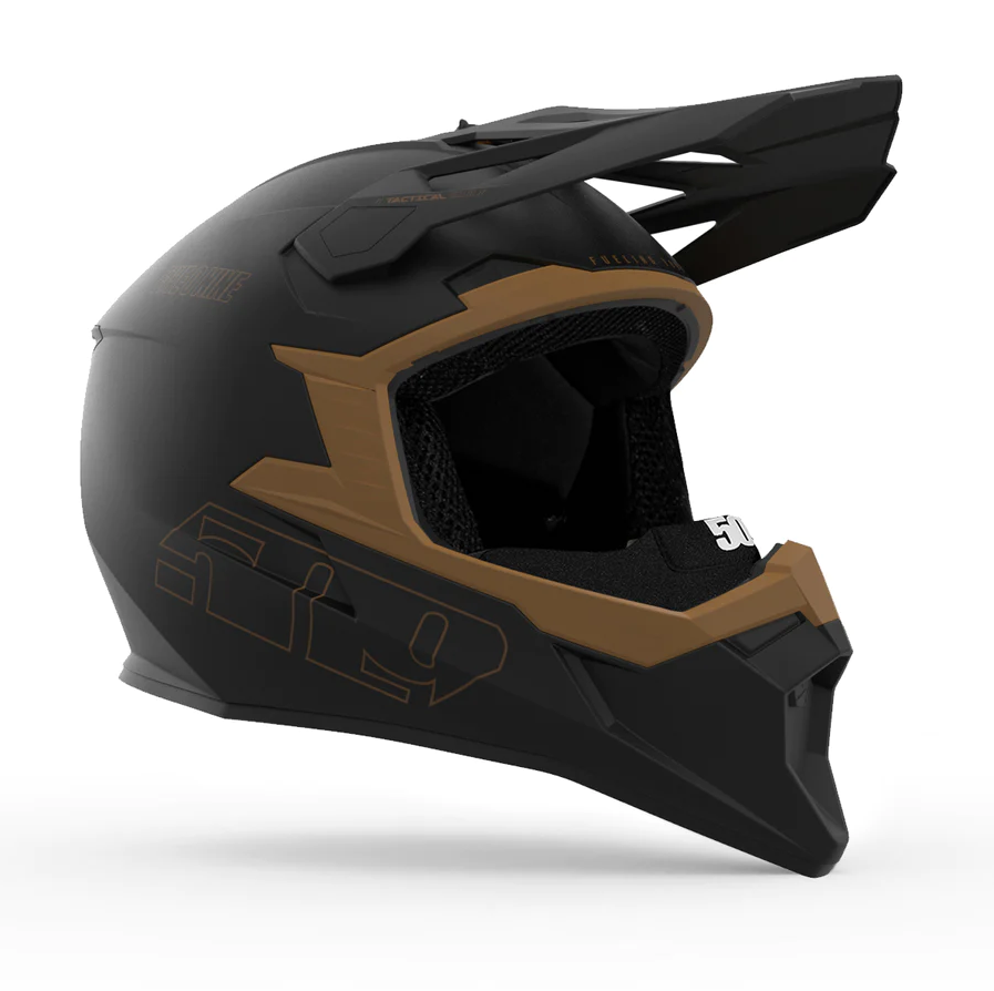 Tactical 2.0 Helmet - Black Gum, Side