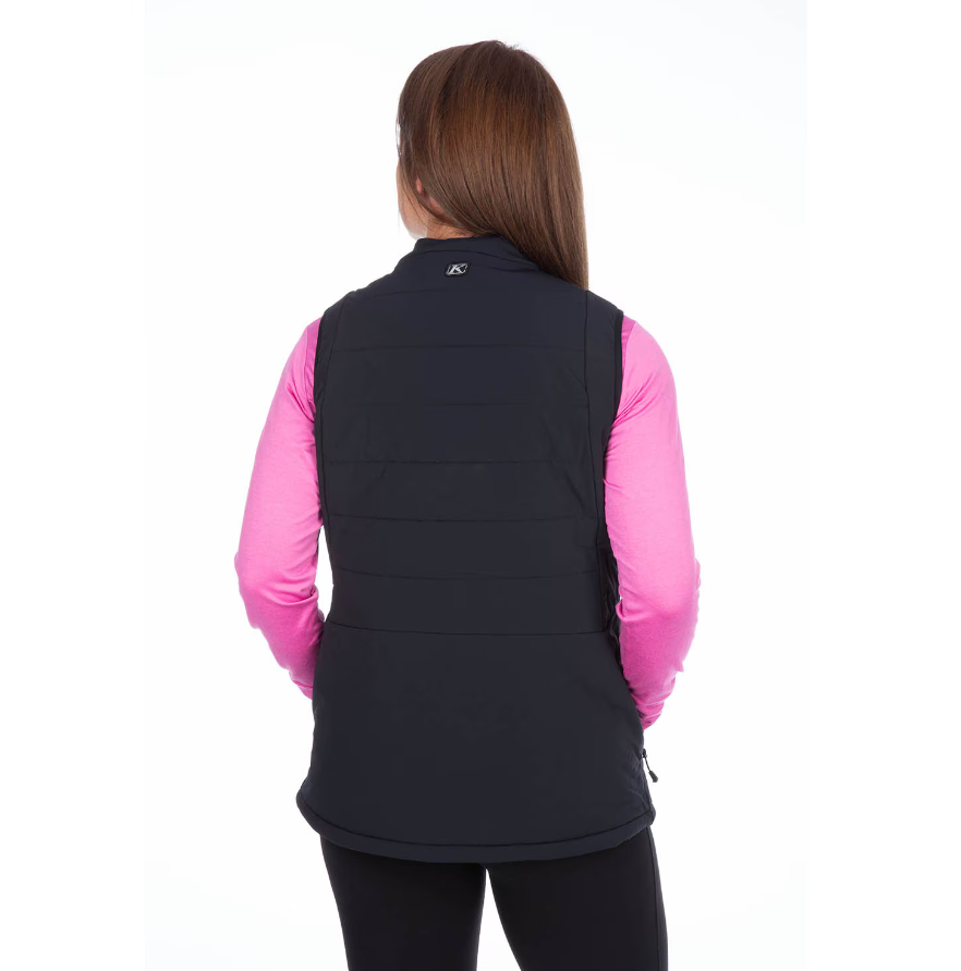 Waverly Stretch Insulated Vest - Black, Back