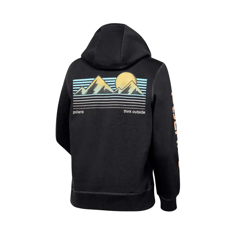Women's Mountain Grade Hoodie - Black, Back