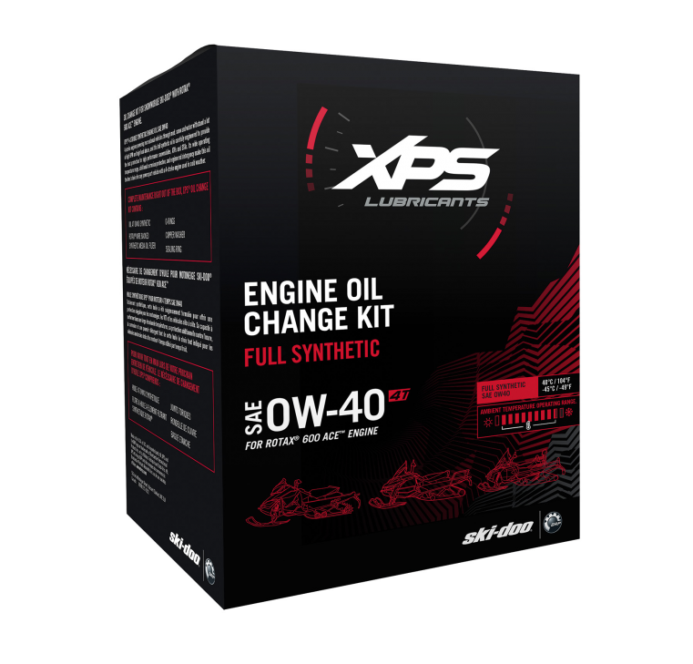 4T 0W-40 Synthetic Oil Change Kit For Rotax 600 ACE Engine