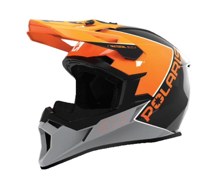 509 Tactical 2.0 Helmet-Orange, Side View