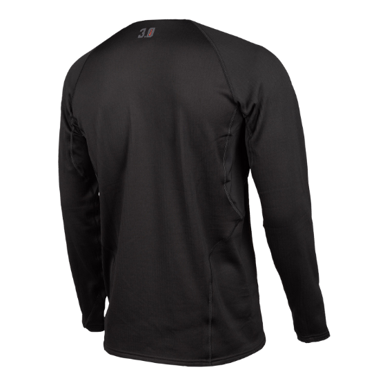 Aggressor Shirt 3.0- Black, Back View