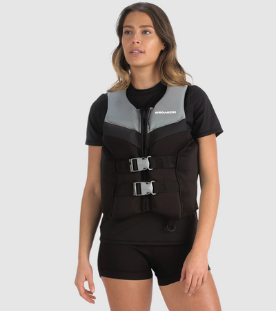 Airflow PFD/Life Jacket- Gray, Front View