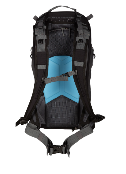 Arsenal 30 Backpack - Asphalt, Back View