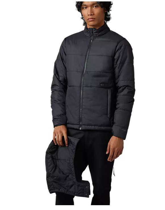 Artillery Jacket-Black, Front View