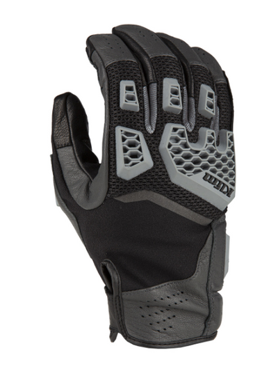 Baja S4 Glove-Asphalt, Front View