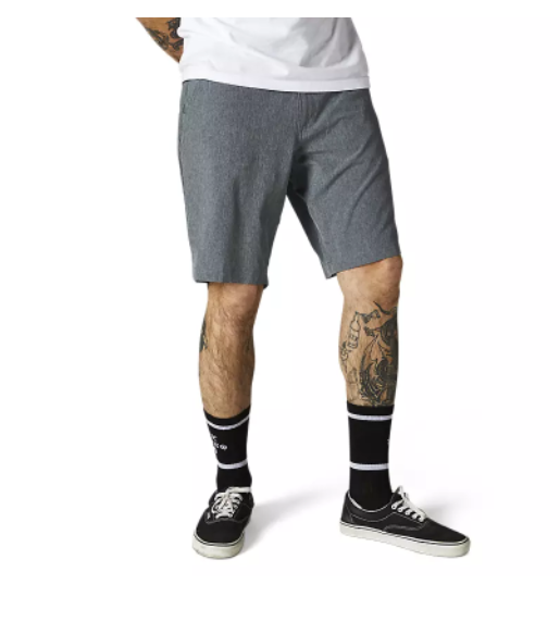 Essex Tech Stretch Shorts Heather Graphite
