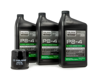Full Synthetic Oil Change Kit, 2881696, 3 Quarts of PS-4 Engine Oil and 1 Oil Filter