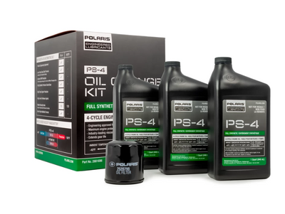 Full Synthetic Oil Change Kit, 2881696, 3 Quarts of PS-4 Engine Oil and 1 Oil Filter