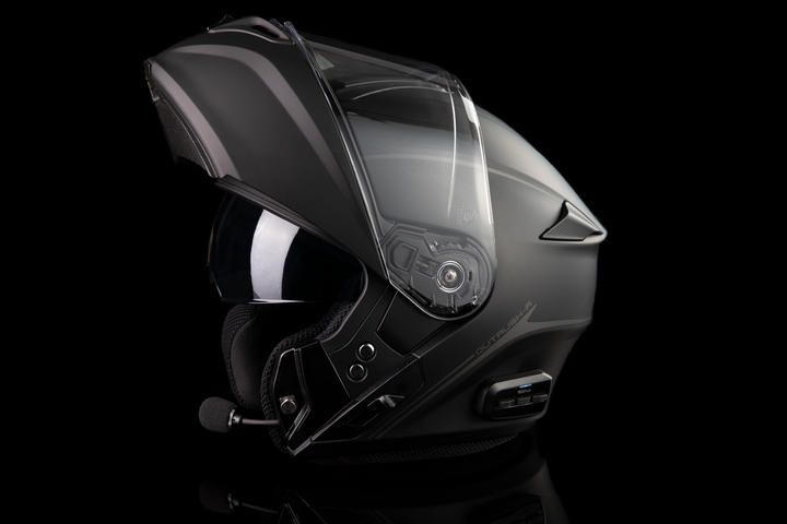SENA Outrush R Flip-Up Helmet Matte Black