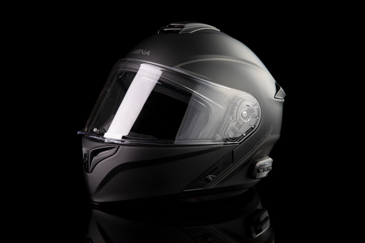 SENA Outrush R Flip-Up Helmet Matte Black