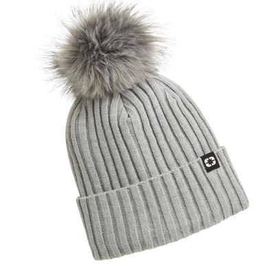 Women's Removable POM Beanie