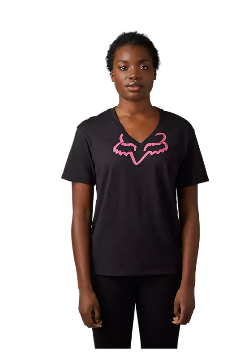 Womens Boundary Black/Pink Tee