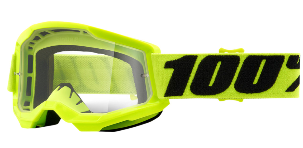 Youth Strata 2 Clear Goggles - Yellow